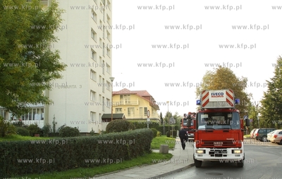 Proba samobojcza na Suchaninie. Gdanskie sluzby ratownicze...
