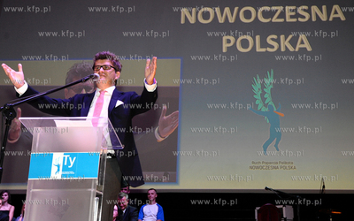 Warszawa. Sala Kongresowa. Kongres Ruchu Poparcia Janusza...