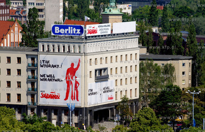 Gdansk. Siedziba NSZZ Solidarnosc na Walach Piastowskich...
