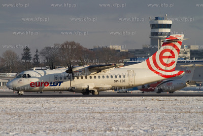 Gdansk, Rebiechowo. Akcja zima w Porcie Lotniczym Gdansk...