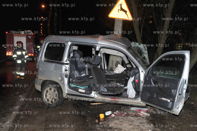 Sopot. Ulica Malczewskiego.  Wypadek samochodowy. Okolo...