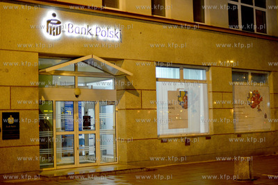 Gdynia. Centrum miasta wieczorowa pora.Nz Przy Skwerze...