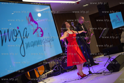 Sopot. Sheraton. Wreczenie nagrody za najlepsze haslo...