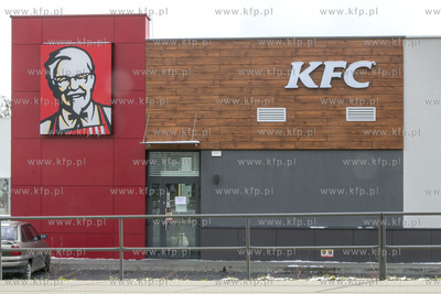 Restauracja KFC przy ulicy Cichej w Pruszczu Gdańskim....