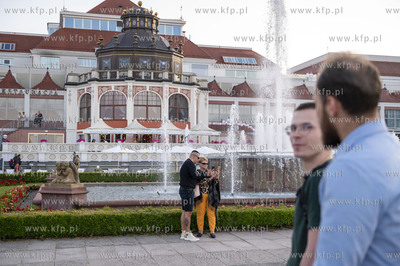Sopot. Pierwszy weekend wakacji.26.06.2021 Fot. Anna...