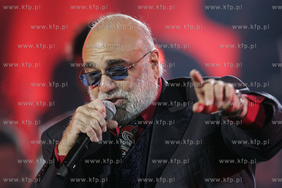 SOPOT FESTIVAL 2006. Koncert Dzien Wspomnien. Na zdjeciu...