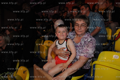 Gdansk, hala widowiskowa AWFiS. Wielka gala konczaca...