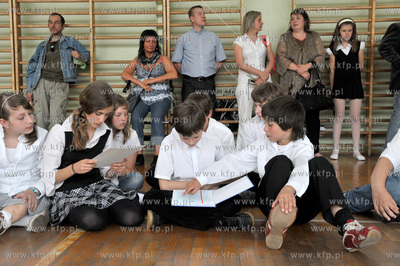 Zakonczenie roku szkolnego w Szkole Podstawowej nr...