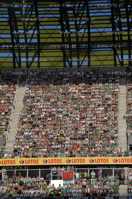 Mecz inauguracyjny na PGE Arena w Gdansku pomiedzy...