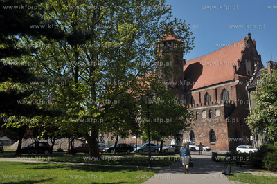 Gdansk. Skwer pomiedzy ulicami Swietojanska i Szeroka...