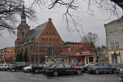 Gdansk, ul. Dlugie Ogrody. Kosciol sw. Barbary 17.11.2015...