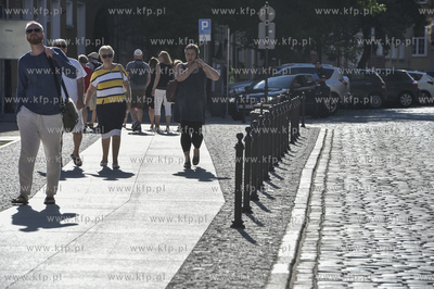 Gdańsk Głowne Miasto. Ulica Świętego Ducha, 5.07.2018...