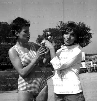 festiwal Piosenki w Sopocie, na jednym z pierwszych...