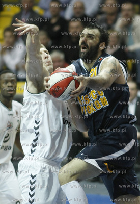 Gdynia. Polska Liga Koszykowki. Drugi mecz cwiercfinalowy...