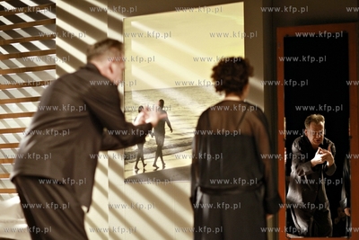 Sopot. Scena Kameralna Teatru Wybrzeże. Próba medialna...