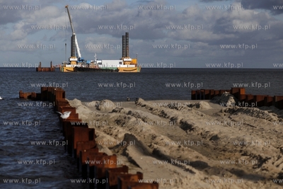 Sopot. Okolice Lazienek Polnocnych. Wyprowadzenie wód...
