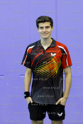 Konrad Kulpa, tenisista stolowy. 18.11.2013 fot. Krzysztof...