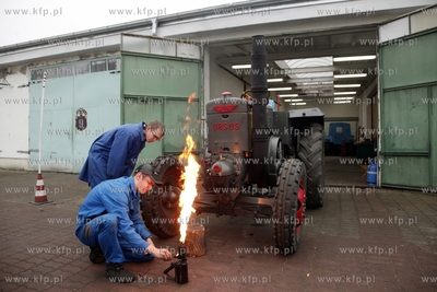 Zespol Szkol Rolniczych w Rusocinie. Uczniowie szkoly...