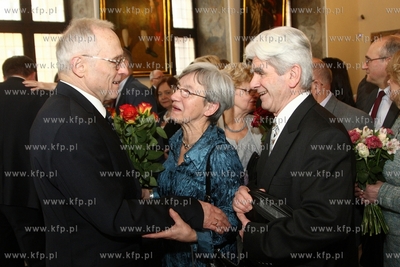 Ratusz Glownego Miasta. Wręczenie Nagrody Naukowej...