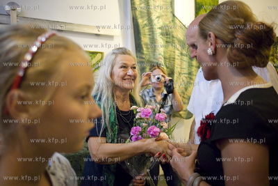 Galeria ZPAP w Gdańsku. Otwarcie wystawy Heleny Sadłek...