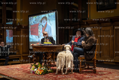 Ratuszu Staromiejskim w Gdańsku. 65. urodziny Pawła...