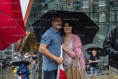 Protest pod Muzeum II Wojny Światowej przeciwko usunięciu...