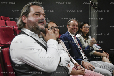 Konferencja dot. otwarcia klubu KOT (dawniej Rudy Kot)....