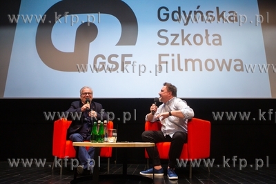 Gdyńskie Centrum Filmowe.  Spotkanie z Jackiem Bromskim...