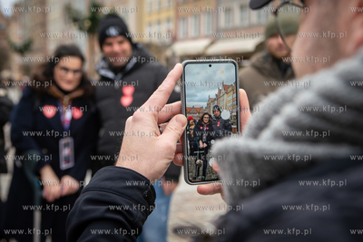 Gdańsk, Długi Targ. 30 Finał Wielkiej Orkiestry...