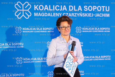 Sopot. Konwencja wyborcza KoalicjI dla Sopotu Magdy...
