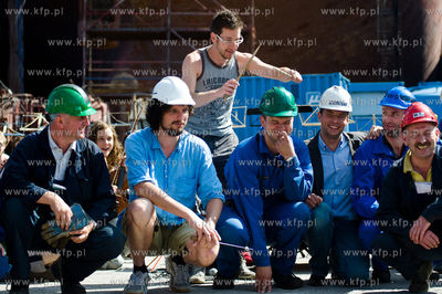 Gdansk. Stocznia Remontowa. Obudz Polske, niecodzienny...