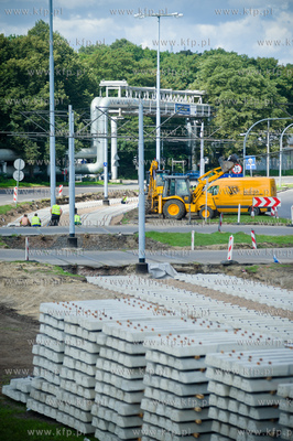 Gdansk. Remont torowiska przy wezle Kliniczna.
03.08.2011
fot....