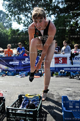 Gdynia. Bulwar nadmorski. Mistrzostwa Polski w Aquatlonie,...