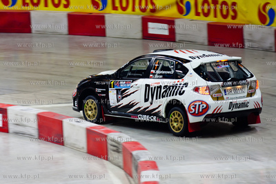 Gdansk. Hala Ergo Arena. Prolog 8 Rajdu Lotos Baltic...