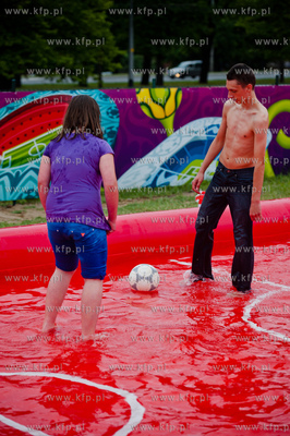 Gdansk. Fanzone - Strefa Kibica. Relacja meczu Mistrzostw...