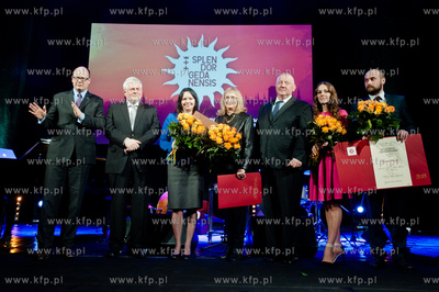 Gdansk. Teatr Wybrzeze. Uroczystosc wreczenia nagrod...