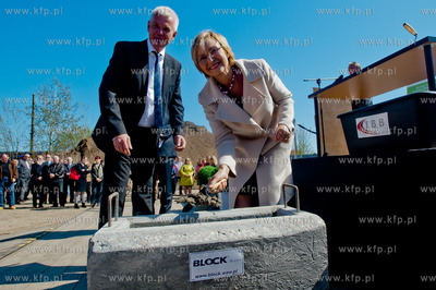 Gdansk. Batycki Kampusu Uniwersytetu Gdanskiego. Uroczystosc...
