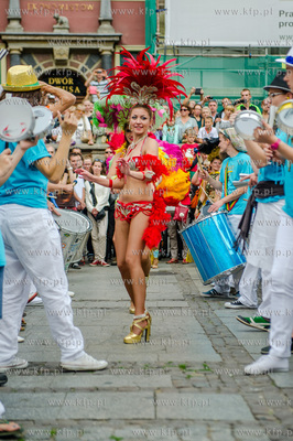 Gdansk. 6 Gdanski Festiwal Kultury Brazylijskiej SambaFEST....