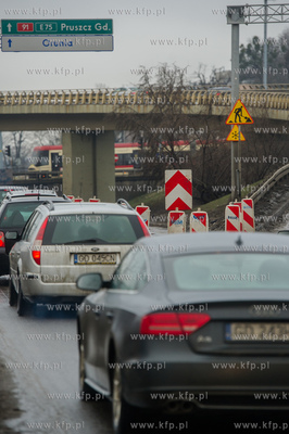 Gdansk. Zmiany w organizacji ruchu w ciagu al. Armii...