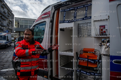 Gdynia. Miejska Stacja Pogotowia Ratunkowego. Uroczystosc...