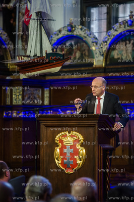 Gdańsk. Dwór Artusa.  Obchody 30-lecia Trybunału...