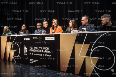 Gdynia. 46 Festiwal Polskich Filmów Fabularnych. Konferencja...