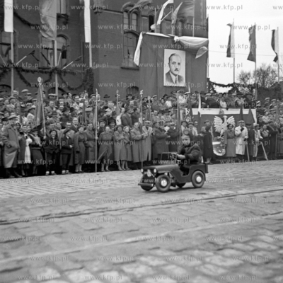 Obchody święta 1 Maja w Gdańsku. 
0007683z
Fot....