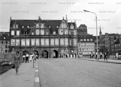 Zielona Brama, widok od strony ulicy Stągiewnej w...