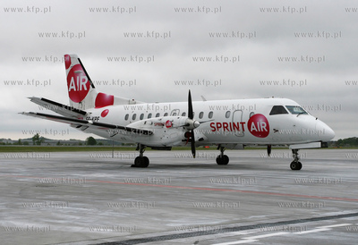 Gdansk, Rebiechowo Nz. SAAB 340A Sprint Air.
12.05.2008
fot.Sebastian...