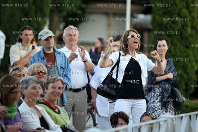 Sopot Molo Jazz Festival. Nz. publicznosc podczas koncertu...