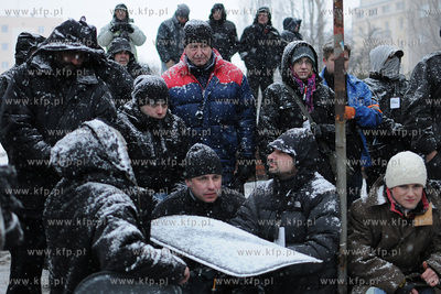 Plan zdjeciowy filmu o masakrze robotnikow na Wybrzezu...