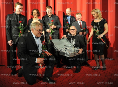 Kino Krewetka w Gdansku. Premiera filmu Milion Dolarow...