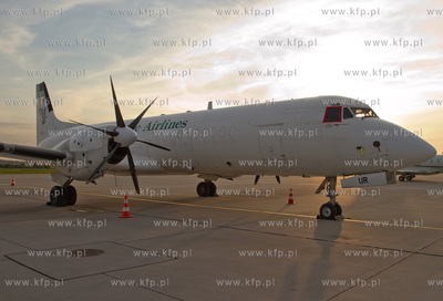 Gdansk, Rebiechowo. Nz. BAe ATP-F Atlantic Airlines....