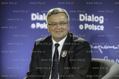 Zamek Gniew. Spotkanie Prezydenta Bronislawa Komorowskiego...